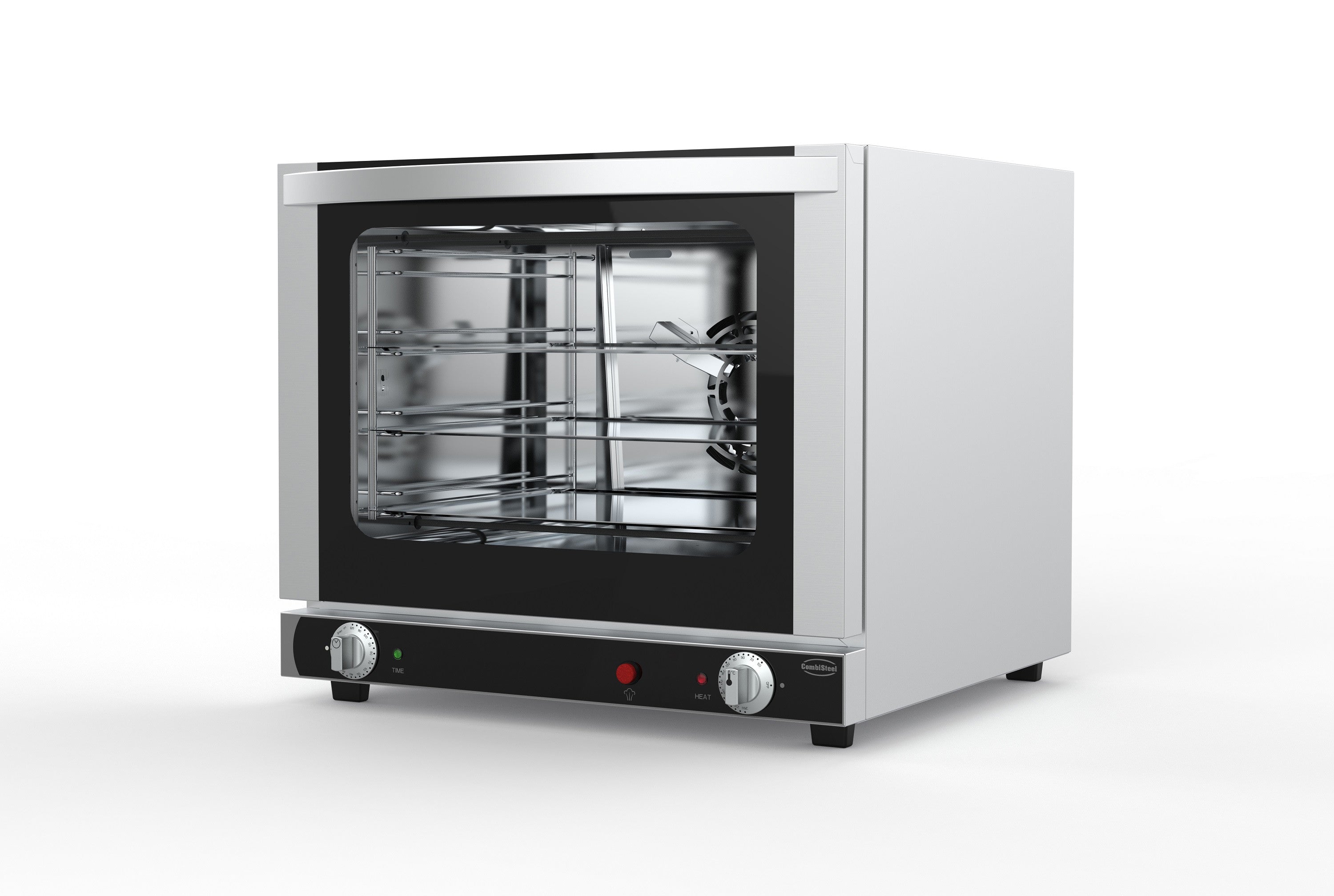 Four à convection électrique humidificateur 4x 430x325mm 55 l Combisteel - vue 2 - Four à convection pro CHR - Cuistéo
