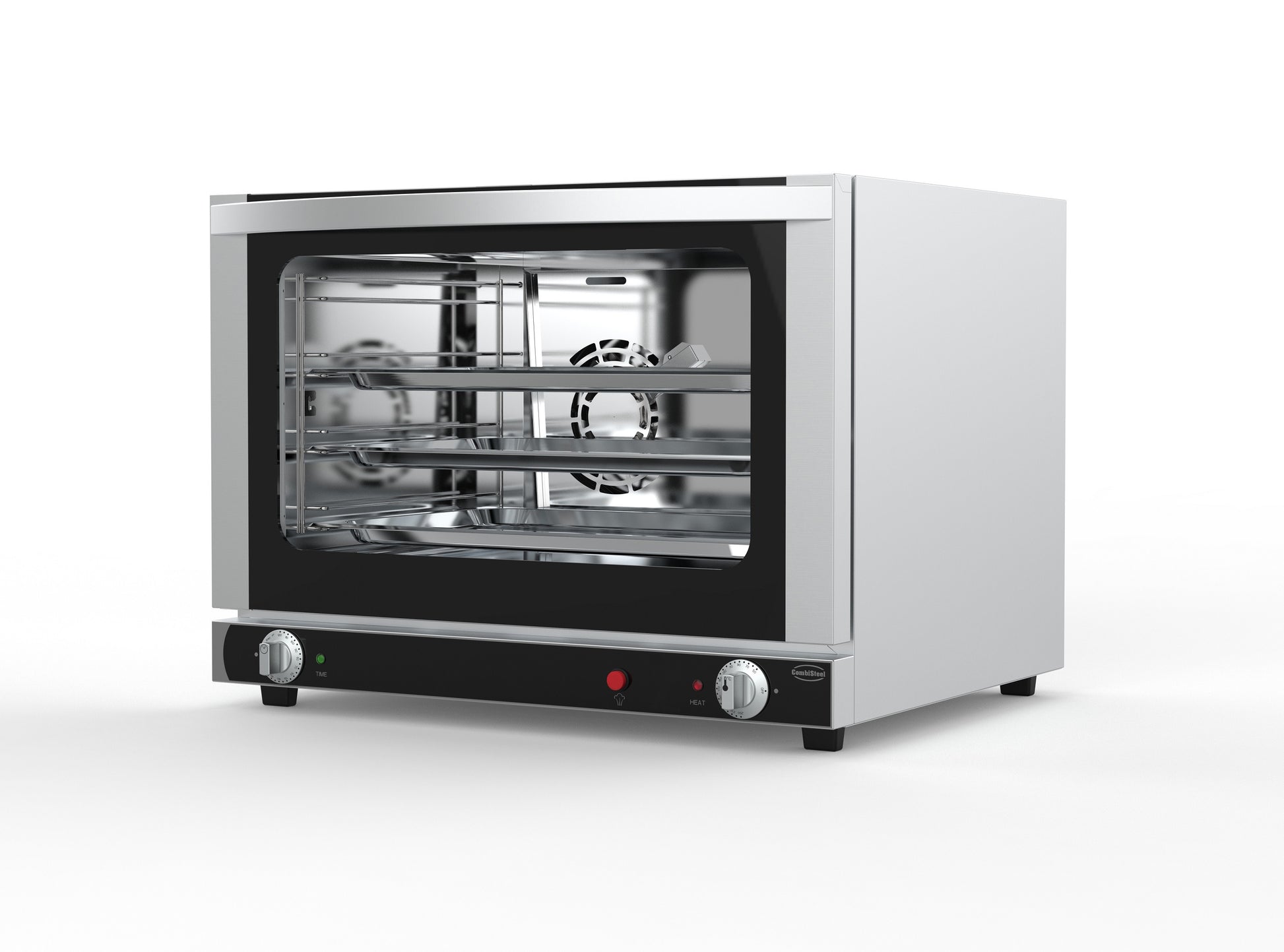 Four à convection électrique humidificateur 4x GN 1/1 65 l Combisteel - vue 2 - Four à convection pro CHR - Cuistéo