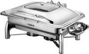 Chafing dish - Inox - GN 1/1 - 9L - Induction - RAINER Saro - Chafing dish professionnel CHR - matériel cuisine pro - Cuistéo