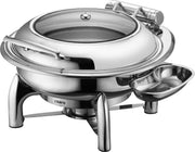Chafing dish - Inox - Rond Ø440mm - 6L - Induction - JESSIE Saro - Chafing dish professionnel CHR - matériel cuisine pro - Cuistéo
