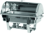 Chafing dish - Inox - GN 1/1 - Couvercle roulant - DENNIS Saro - Chafing dish professionnel CHR - matériel cuisine pro - Cuistéo