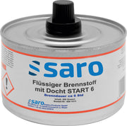 Combustible liquide - 200g - 6h - Glycol - START 6 - Lot de 24 200 L Saro - Accessoires de Buffet professionnel CHR - matériel cuisine pro - Cuistéo