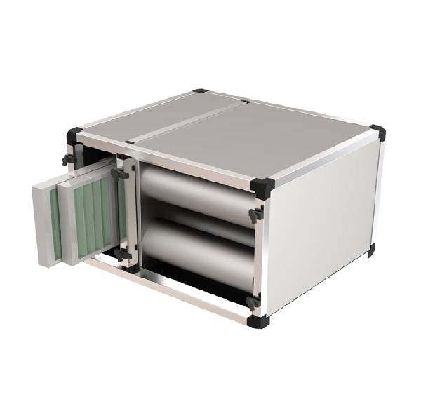 Caisson de purification d'air extrait sans moteur - 1500 m³/h - L 800 x P 700 x H 500 mm - Unninox