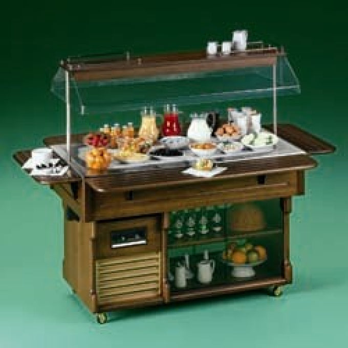 Buffet avec TOP réfrigéré 4 GN 1/1 - 0,65 kW - Diamond