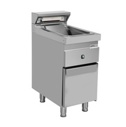 Chauffe-frites électrique sur meuble 1 x GN 1/1 - L 400 x P 700 x H 850/900 mm - 1 kW 230 V - Unninox