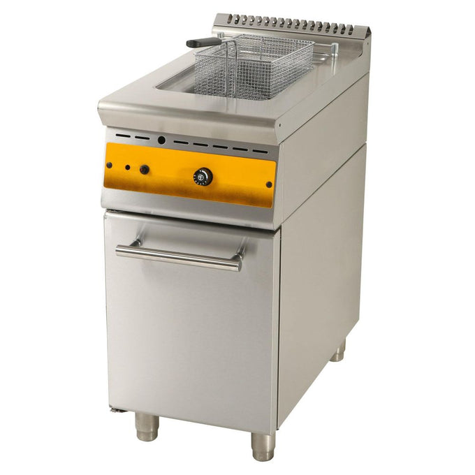 Friteuse gaz sur coffre 1 cuve 10 L - GF4S7 - SER GAS - vue 1