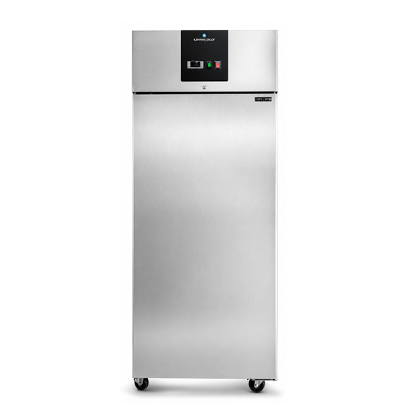 Armoire réfrigérée négative inox 1 porte - 650 L - de -22 à -18 °C - classe E - L 740 x P 830 x H 2010 mm - Unninox
