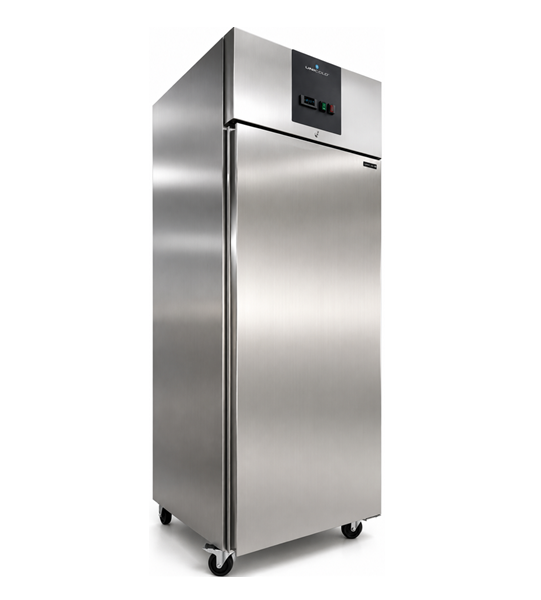 Armoire réfrigérée positive 1 porte 650 L - L 740 x P 830 x H 2010 mm - Unninox
