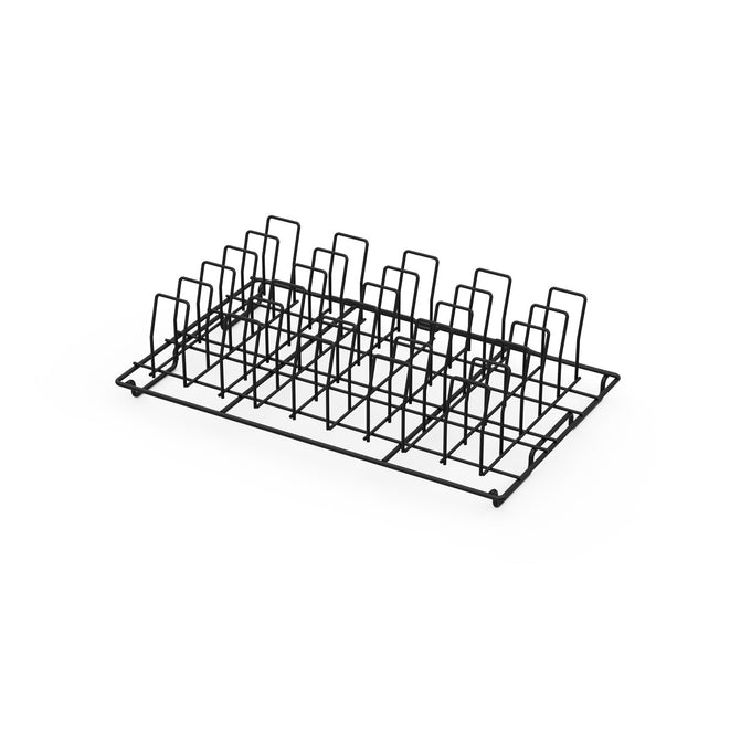 Support à travers de porc GN 1/1 inox AISI 304 antiadhésif lot de 6 - Plats de cuisson - Venix