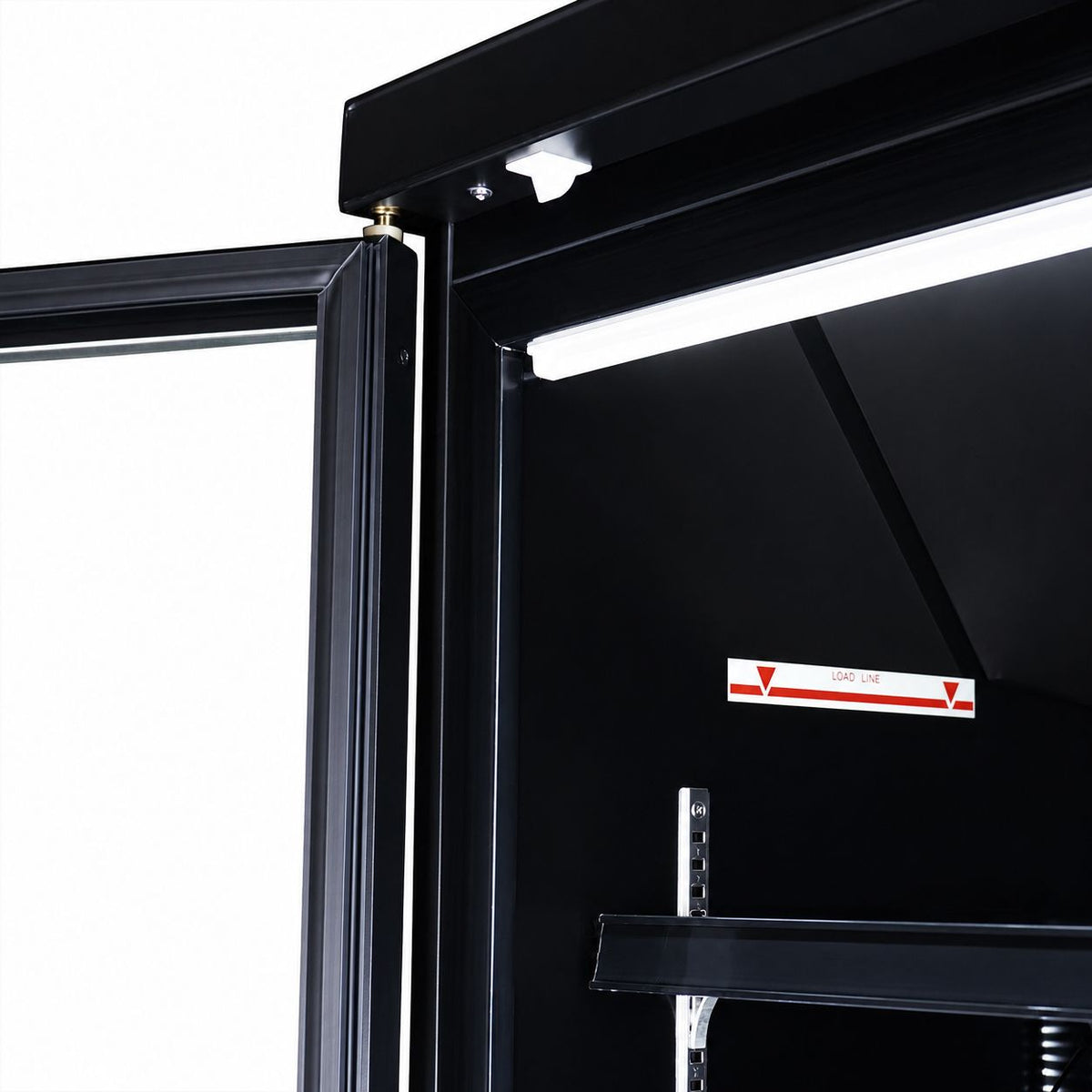 Congélateur 4 portes vitrées noir JDE-2025F BL - L 2550 x P 760 x H 2003 mm - Combisteel