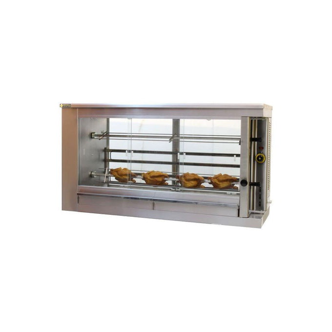 Rôtissoire électrique 2 broches - 6 kW - 1450 x 480 x 780 mm - KE2 - SER GAS - vue 1