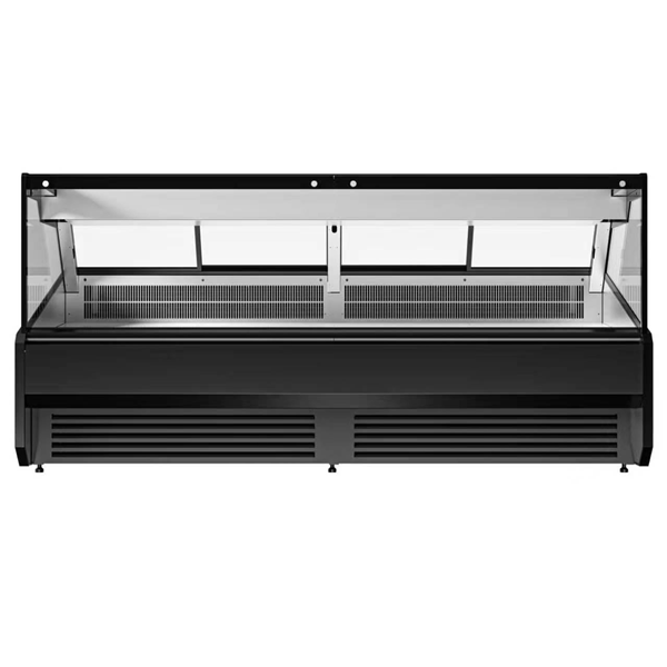 Vitrine réfrigérée viande statique 2,5 kW - L 3820 x P 1150 x H 1228 mm - Unninox