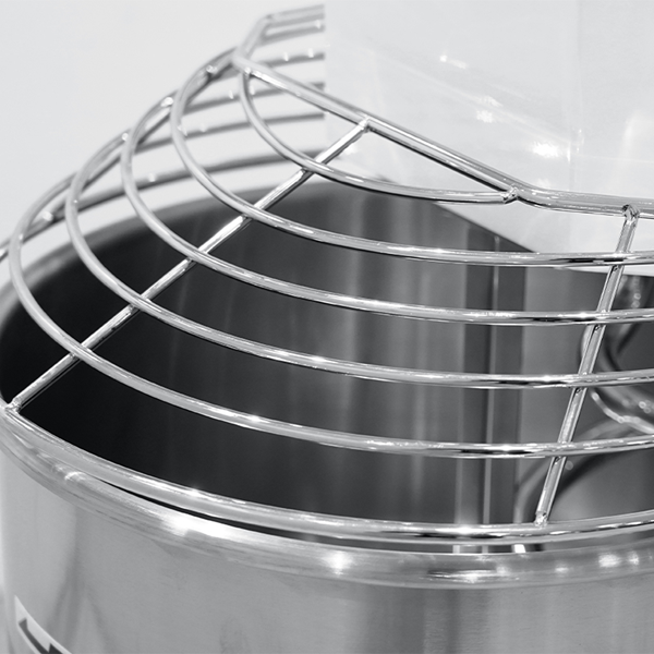 Pétrin à spirale 20 L - 2 vitesses - 0,75 kW 230 V - Unninox