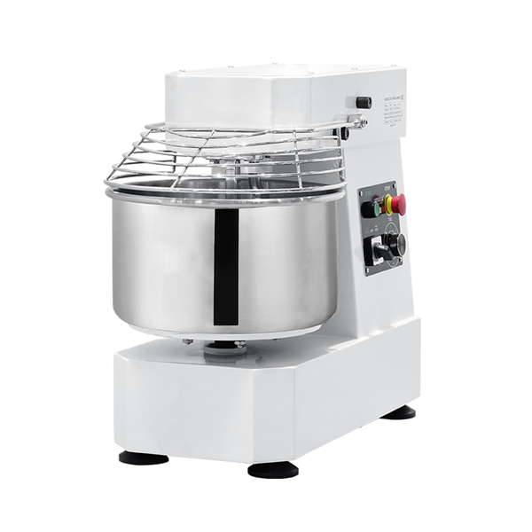 Pétrin à spirale 20 L - 2 vitesses - 0,75 kW 230 V - Unninox