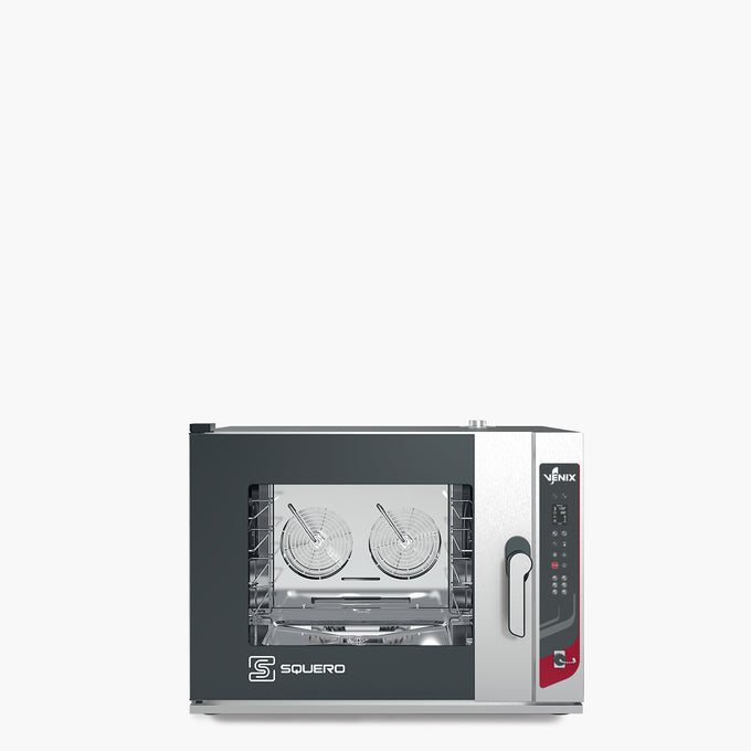 Four boulangerie pâtisserie 4 niveaux 600x400 ou GN 1/1 gamme Squero digital - Four combiné boulangerie pâtisserie - Ven