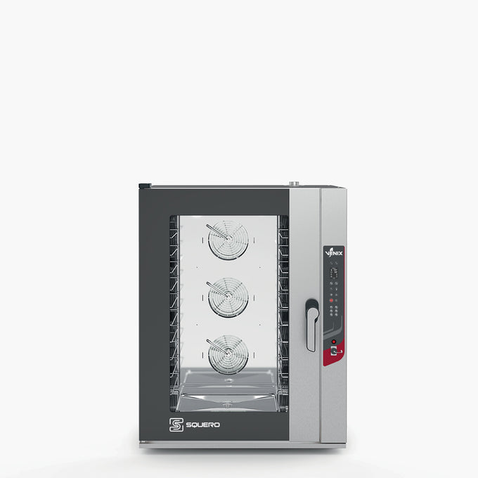 Four boulangerie pâtisserie 10 niveaux 600x400 ou GN 1/1 Squero digital - Four combiné boulangerie pâtisserie - Venix