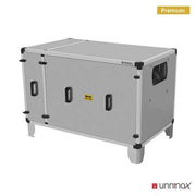 Caisson de purification d'air extrait avec moteur - 2000 m³/h - L 1200 x P 670 x H 670 mm - Unninox