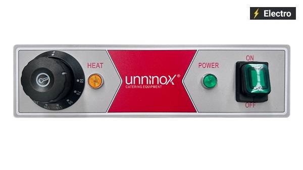 Friteuse électrique à poser 1 x 8 L - 3,25 kW 230 V - L 310 x P 525 x H 355 mm - Unninox