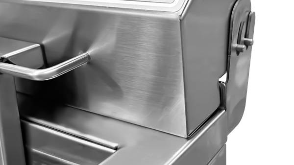Friteuse électrique à poser 1 x 8 L - 3,25 kW 230 V - L 310 x P 525 x H 355 mm - Unninox