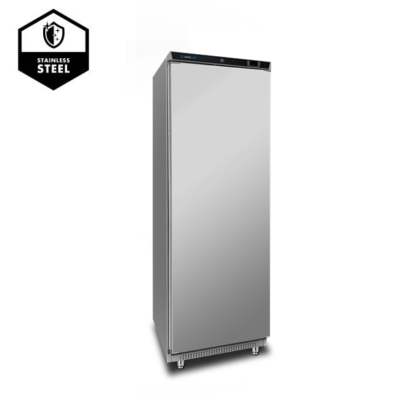 Armoire réfrigérée négative inox - 400 L - de -18/-22 °C - L 600 x P 615 x H 1920 mm - Unninox