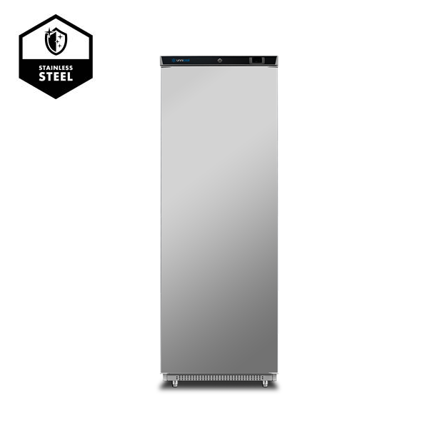 Armoire réfrigérée négative inox - 400 L - de -18/-22 °C - L 600 x P 615 x H 1920 mm - Unninox
