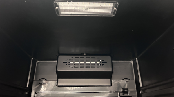 Armoire réfrigérée négative noire - 600 L - de -18/-23 °C - froid statique - Unninox
