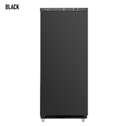 Armoire réfrigérée négative noire - 600 L - de -18/-23 °C - froid statique - Unninox