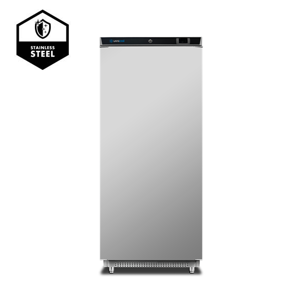 Armoire réfrigérée négative inox - 600 L - de -18/-23 °C - froid statique - Unninox