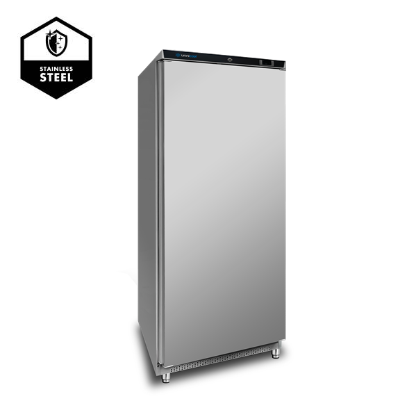 Armoire réfrigérée négative inox - 600 L - de -18/-23 °C - froid statique - Unninox