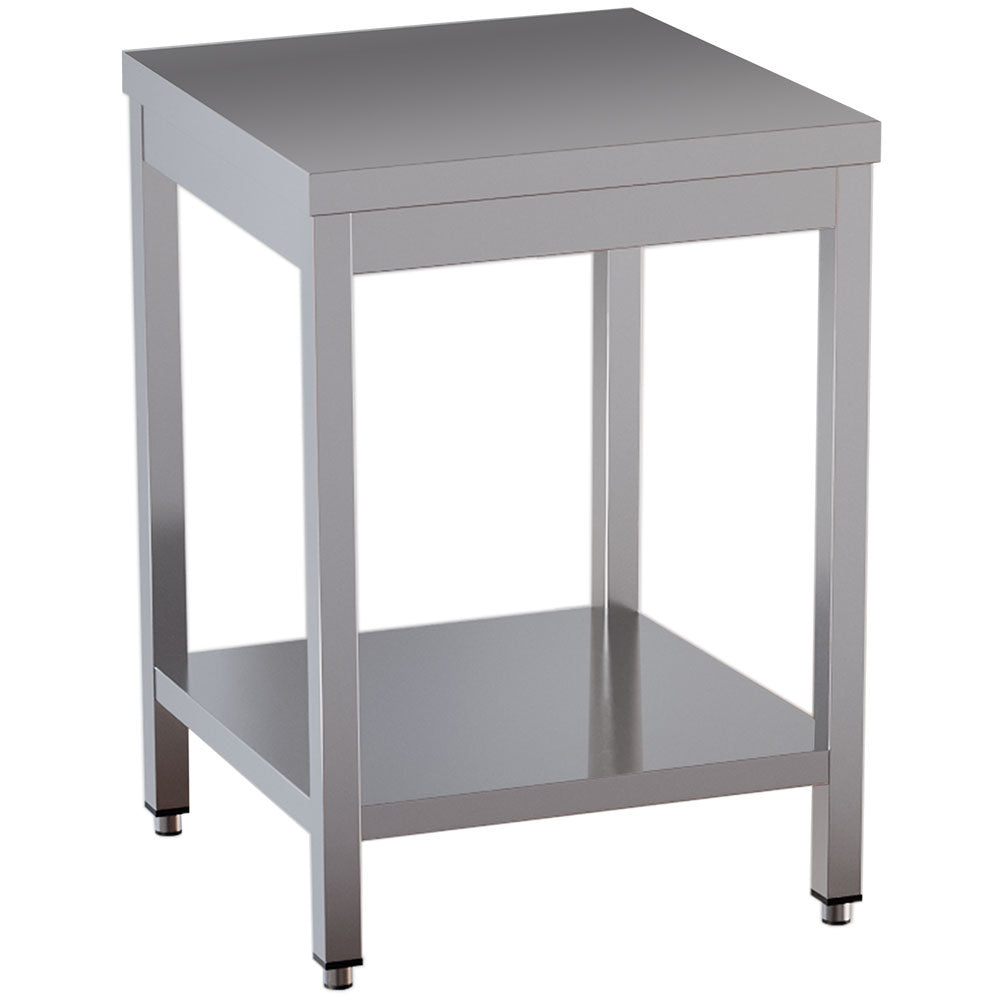 Table de travail sans sous-tablette + bord arrière - Diamond