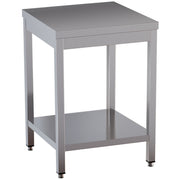 Table de travail sans sous-tablette + bord arrière - Diamond
