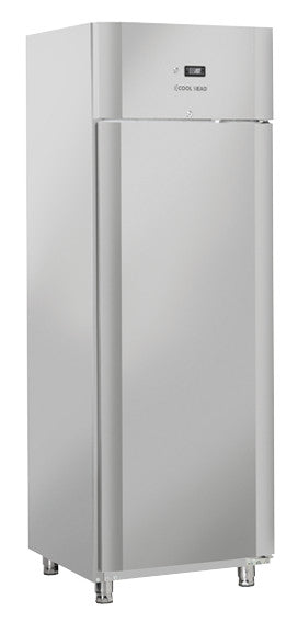 Armoire Congélateur 400L QN 4 avec Contrôleur Digital Économie d'Énergie 4 Étagères - Cool Head inox 680x730x1975 mm 345 W Coolhead - Armoire réfrigérée négative professionnel CHR - matériel cuisine pro - Cuistéo