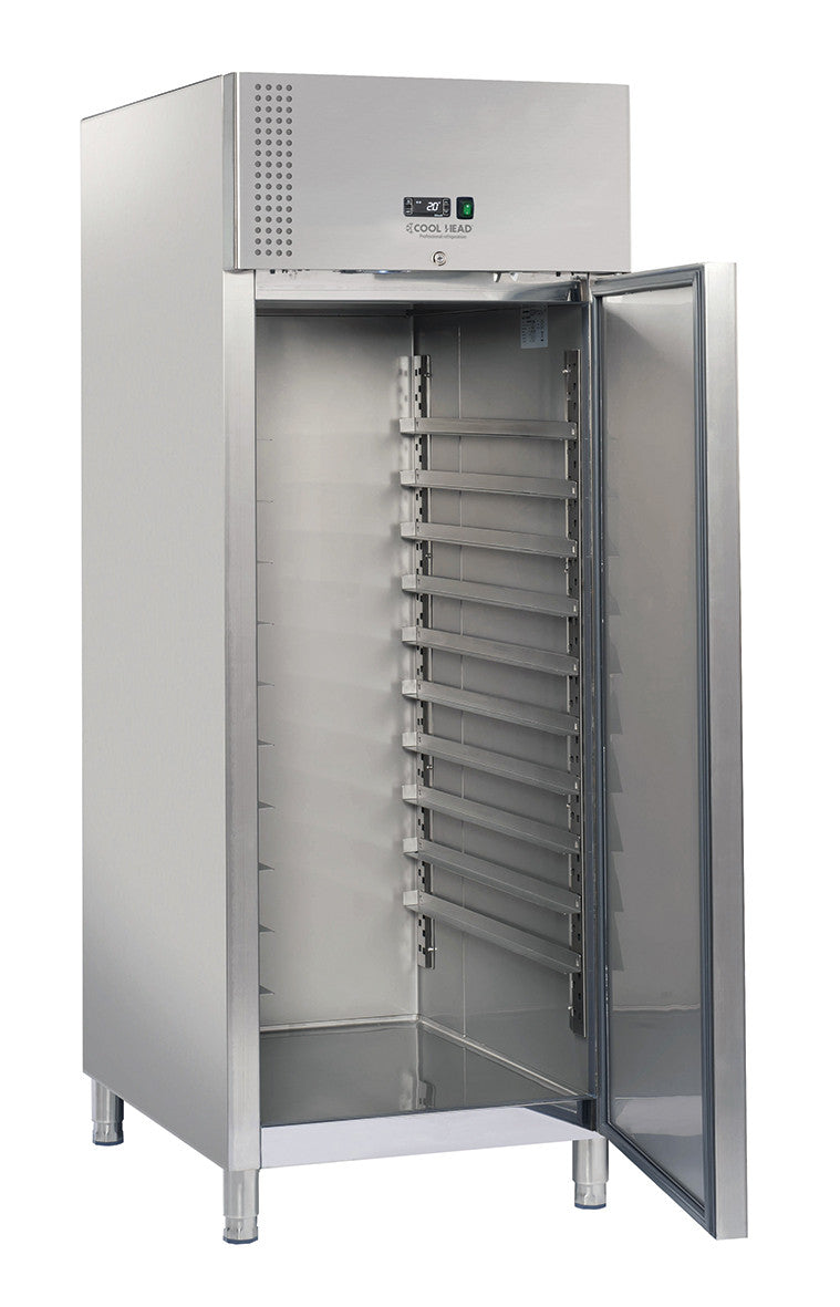 Armoire Congélateur PA 800BT - 800L Gaz R290 Refroidissement Ventilé LED Fermeture Automatique - Cool Head 740x990x2010 mm 500 W Coolhead - vue 2 - Armoire réfrigérée négative pro CHR - Cuistéo
