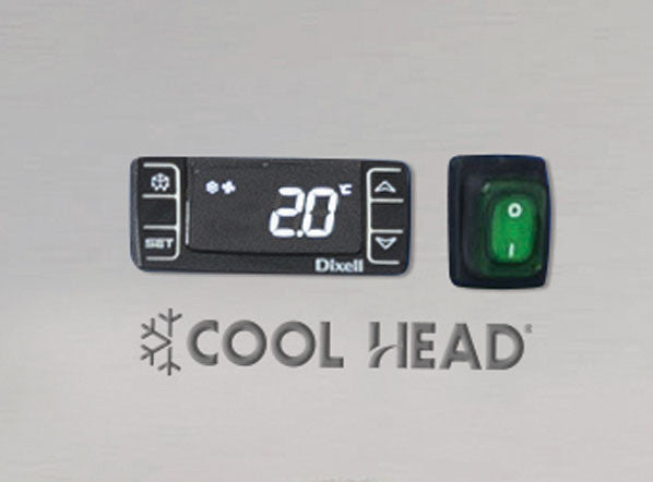 Armoire Congélateur PA 800BT - 800L Gaz R290 Refroidissement Ventilé LED Fermeture Automatique - Cool Head 740x990x2010 mm 500 W Coolhead - vue 5 - Armoire réfrigérée négative pro CHR - Cuistéo
