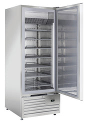 Armoire Congélateur Ventilé GN 2/1 GEX 688V - 600 L Acier Inox Économie d'Énergie Alarme - Cool Head 740x880x2025 mm 420 W Coolhead - Armoire réfrigérée négative professionnel CHR - matériel cuisine pro - Cuistéo