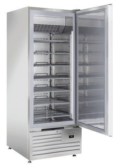 Armoire Congélateur Ventilé GN 2/1 GEX 688V - 600 L Acier Inox Économie d'Énergie Alarme - Cool Head 740x880x2025 mm 420 W Coolhead - Armoire réfrigérée négative professionnel CHR - matériel cuisine pro - Cuistéo