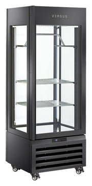 Armoire de maturation noire 400 l - MV 404B - Cool Head 700x650x1900 mm 247 W Coolhead - Armoire réfrigérée professionnel CHR - matériel cuisine pro - Cuistéo