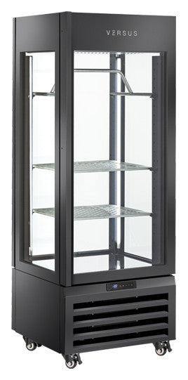 Armoire de maturation noire 400 l - MV 404B - Cool Head 700x650x1900 mm 247 W Coolhead - Armoire réfrigérée professionnel CHR - matériel cuisine pro - Cuistéo