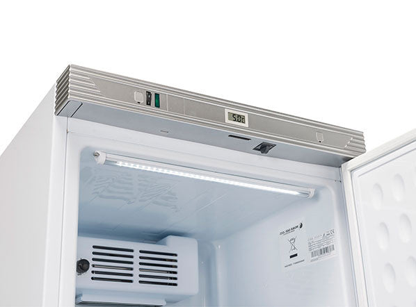 Armoire réfrigérée 350 L avec 5 étagères réglables thermostat mécanique éclairage LED - Cool Head 225 W Coolhead - vue 2 - Armoire réfrigérée négative pro CHR - Cuistéo