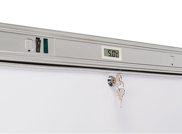 Armoire réfrigérée 350 L avec 5 étagères réglables thermostat mécanique éclairage LED - Cool Head 225 W Coolhead - vue 3 - Armoire réfrigérée négative pro CHR - Cuistéo