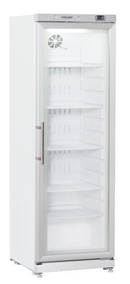 Armoire réfrigérée 400L avec porte en verre et éclairage LED - CRG 4 - Cool Head 600x708x1875 mm 120 W Coolhead - Armoire réfrigérée positive professionnel CHR - matériel cuisine pro - Cuistéo