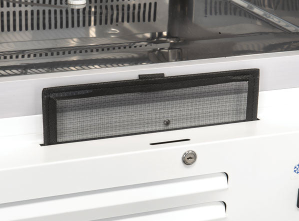 Armoire réfrigérée GN2/1 pour poissons 600L moteur inférieur acier inoxydable alarme filtre amovible - Cool Head 740x880x2025 mm 350 W Coolhead - vue 4 - Armoire réfrigérée positive pro CHR - Cuistéo