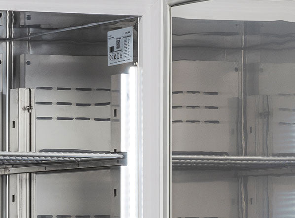 Armoire réfrigérée GN2/1 pour poissons 600L moteur inférieur acier inoxydable alarme filtre amovible - Cool Head 740x880x2025 mm 350 W Coolhead - vue 5 - Armoire réfrigérée positive pro CHR - Cuistéo