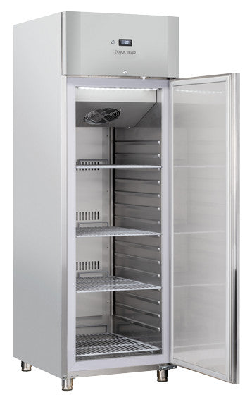 Armoire réfrigérée GN2/1 QR 6 - 546L - Économie d'énergie - Porte automatique - Cool Head 700x823x2075 mm 210 W Coolhead - Armoire réfrigérée positive professionnel CHR - matériel cuisine pro - Cuistéo