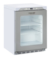 Armoire réfrigérée positive 200 L - Porte vitrée LED - Thermostat numérique - 2 étagères réglables - Cool Head 140 W Coolhead - Armoire réfrigérée positive professionnel CHR - matériel cuisine pro - Cuistéo