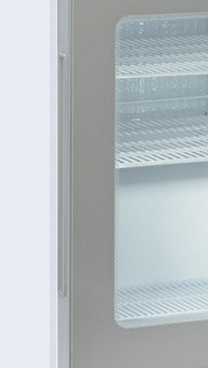 Armoire réfrigérée positive 200 L - Porte vitrée LED - Thermostat numérique - 2 étagères réglables - Cool Head 140 W Coolhead - vue 3 - Armoire réfrigérée positive pro CHR - Cuistéo