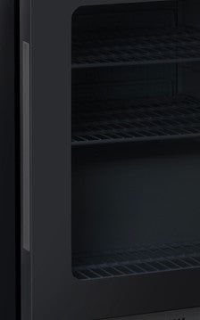 Armoire réfrigérée positive 200 L - Porte vitrée LED thermostat numérique Finition noire - Cool Head 140 W Coolhead - vue 4 - Armoire réfrigérée positive pro CHR - Cuistéo