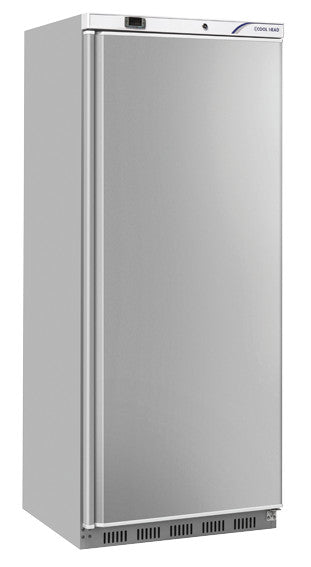 Armoire réfrigérée positive 600L GN 2/1 inox thermostat numérique porte réversible 4 étagères - Cool Head 780x730x1890 mm 200 W Coolhead - Armoire réfrigérée positive professionnel CHR - matériel cuisine pro - Cuistéo