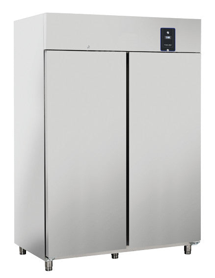 Armoire réfrigérée positive GN2/1 QR 12 - 5A 1255L Écologique R290 LED Classe Énergétique A - Cool Head 1400x834x2045 mm 191 W Coolhead - Armoire réfrigérée positive professionnel CHR - matériel cuisine pro - Cuistéo