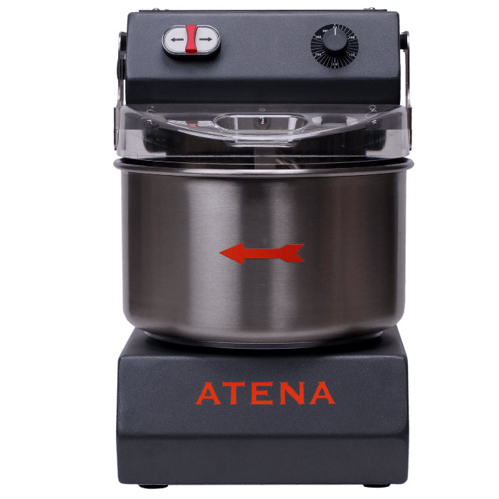 Pétrin Atena gris anthracite - 6 kg - Triphasé - Peb Machinery